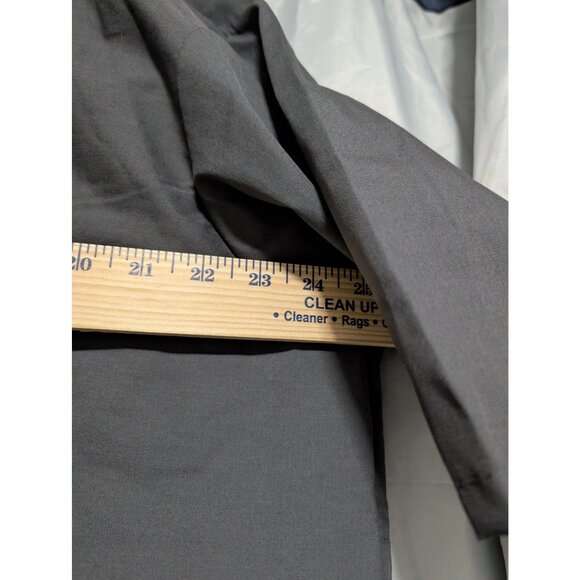 Nascar Technical Institute Embroidered Gray Work Shirt XL Button-Up Short Sleeve - Picture 4 of 6